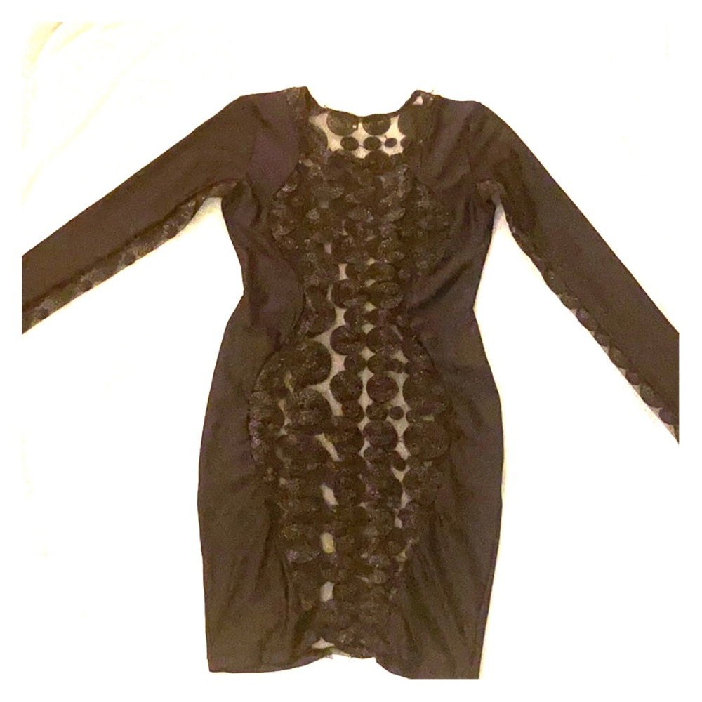 Sexy Lace Black Dress